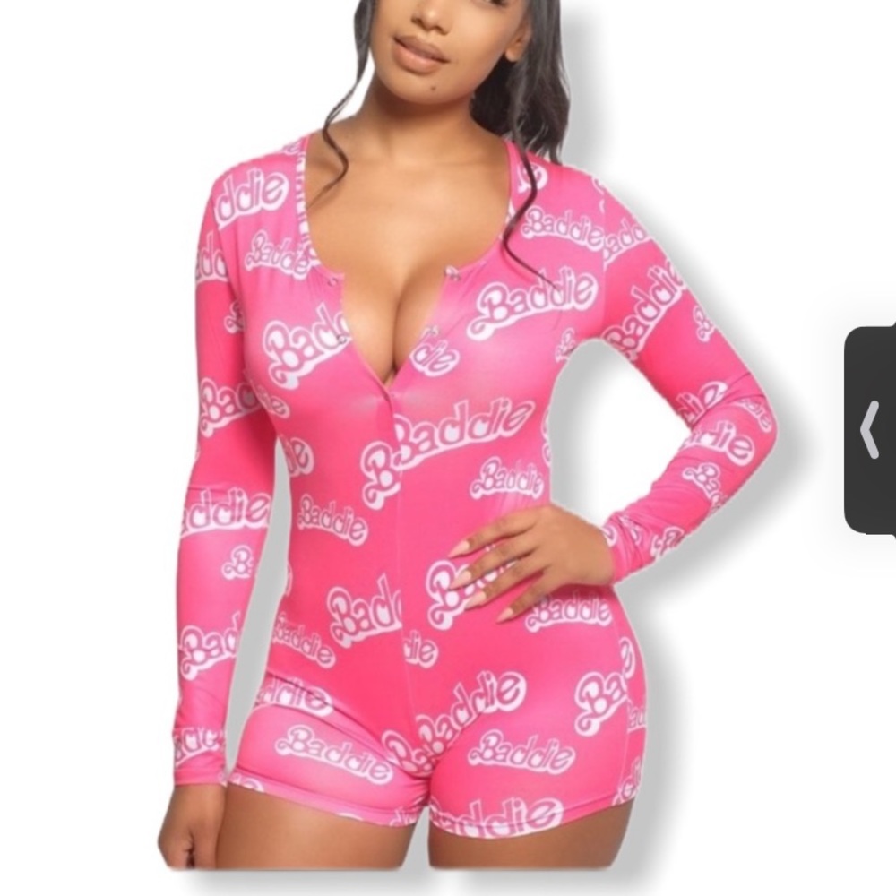 Baddie pajama onesie